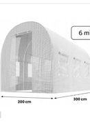Folia zamienna tunel foliowy 2m x 3m, 6m2