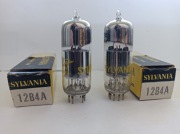 lampy 12B4A Sylvania USA, black plate, nowe NOS NIB, para