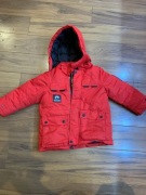 kurtka zimowa reserved 110 czerwona