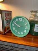 Zegar Adler z alarmem turkus mięta Warszawa