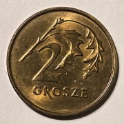 2 grosze 1997 , Polska