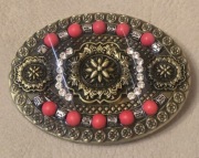 Sprzączka przypinka ozdoba stroju GÓRALA Góralska dla Bacy Juhasa, Gazdziny