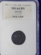 5 groszy 1928 MS64 BN