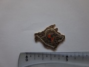 Magnes na lodówkę - 396g. MAJORKA Metalowa mapa