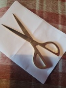 Stare złote (pozłacane?) Nożyczki Lerche Solingen 