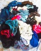 DUŻA paczka ciuszki ubrania używane odzież damska mix