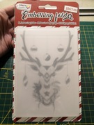 Folder embossing wytłaczanie scrapbooking 10x15 święta 