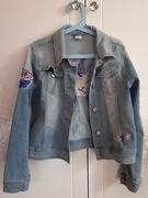 Kurtka JEANSOWA LIndex ROZM 146 aplikacje