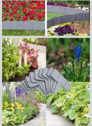 Rabatki obramowania do ogrodu