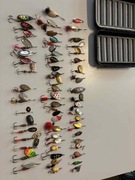 Wirówki Mepps, Lipiec, DAM Effzett, rękodzieło 58szt w etui