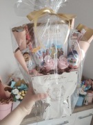 Kielich komunijny z Biblią prezent na komunię 