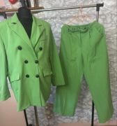 Garnitur damski zielony biust 100 uniwersalny