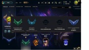 Konto League of Legends - 668 poziom, 254 skiny, 148 tyś blue esencji