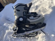 Łyżwy 34-36 regulowane 