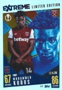 TOPPS MATCH ATTAX EXTRA 2023/2024 LIMITED MOHAMED KUDUS WEST HAM LE 6