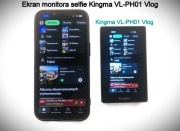 Ekran monitora selfie Kingma VL-PH01 Vlog