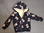 Kurtka/bluza chłopięca wiosenna z kapturem rozmiar 86