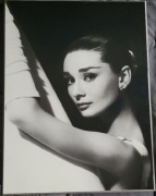Audrey Hepburn obraz z osadzonym kamieniem 