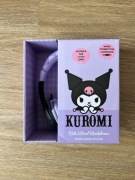Słuchawki przewodowe Kuromi Sanrio fioletowe