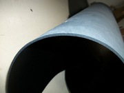 SKÓRA BYDLĘCA CZARNA NATURALNA OK 3mm gruba/sztywn