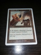 Karta Aladdin's Ring. Magic The Gathering 