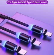 2M ŁADOWARKA TYPU C / Micro USB / iPhone Lightning