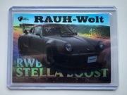 Karta kolekcjonerska TARMAC CARDS - PORSCHE RWB 930 Stella Boost SILVER