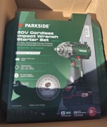 Klucz Udarowy Parkside Zestaw | Bateria | Ladowarka | Nasadki