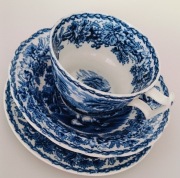 **stara kobaltowa filiżanka „British Scenery” porcelana BOOTHS 1921+