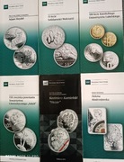 Foldery 14 szt. z NBP do srebrnych monet 