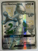 Karta kolekcjonerska Pokémon Mewtwo Gx Holofoil