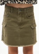 Spódniczka krótka, zielona, Terranova, włoska