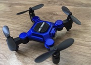 Mini dron niebieski