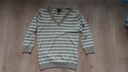 Cienki sweterek w paski, H&M, rozmiar S/M