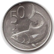 WYSPY COOKA 50 centów 2015, KM# 2239, UNC