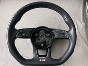 Kierownica ścięta sline Audi a3 8V q3 a4 a5 łopatki lift virtual VC