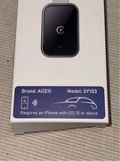 Adapter bezprzewodowy CarPlay AIZEO SYY03 – dla iPhone z iOS 10 lub nowszym