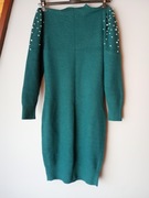 Orsay Sukienka dzianina zielona rozm M