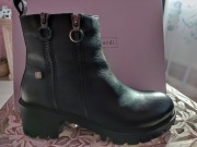 Botki skórzane motocyklowe NOWE 40 Sergio Bardi