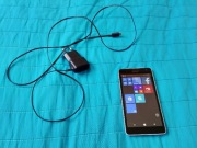Sprawny używany telefon Microsoft Lumia 535 RM-1090 Windows Phone ładowarka