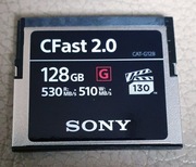CFast - CAT-G128 - 128GB - oryginał SONY