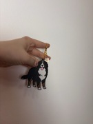 Brelok breloczek do kluczy berneński pies pasterski