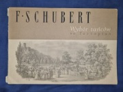 Franz Schubert Wybór tańców na fortepian PWM 1957 nuty