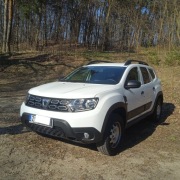 DACIA DUSTER II, 2021 ROK, BIEL ALPEJSKA,ASO