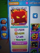 The Overlord Secret Pet Bubble gum Simulator Invinity 