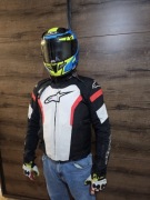 Kurtka motocyklowa Alpinestars T-GP Pro | Rozmiar L |+ Podpinka