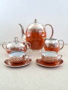 Zestaw dla 2 osób Rosenthal Silver Overlay 1940 r. Friedrich Spahr