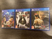 Yakuza 0 - Yakuza Kiwami - Yakuza Kiwami 2 PS4
