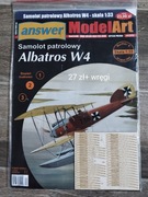 Model kartonowy Albatros W4 plus wręgi