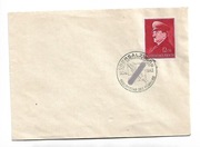 koperta z okolicznosciowym stemplem i znaczkiem A.H. urodziny wodza 1941 